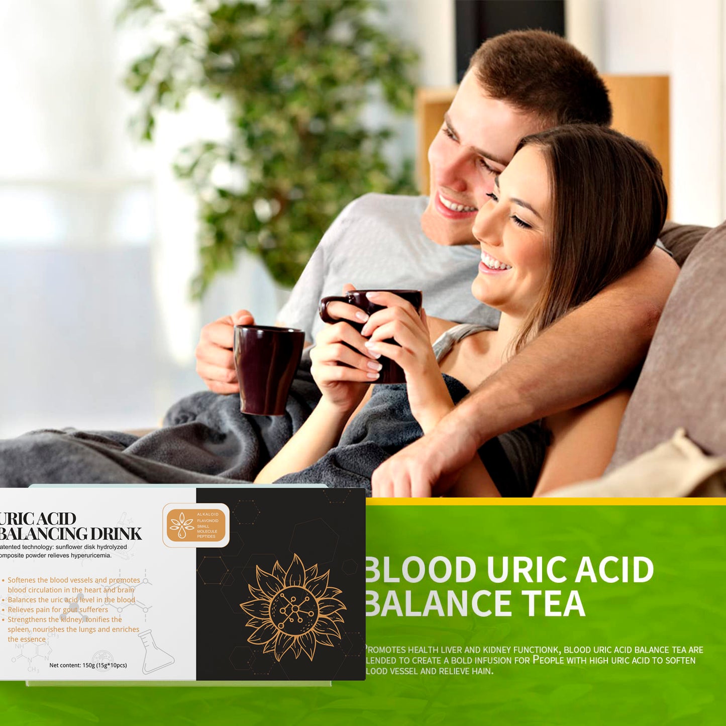 Blood Uric Acid Balance Lactic acid bacteria Sugar Balance Lactic acid bacteria Herbal Supplement For Men And Women