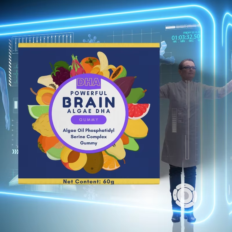 Powerful Brain Algae DHA Gummies